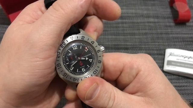 Часы Восток КОМАНДИРСКИЕ 650539 / Vostok KOMANDIRSKIE Watch смотреть онлайн