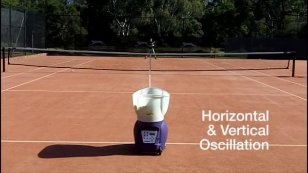 Spinfire Pro 2 Tennis Ball Machine - On Court