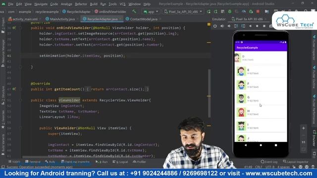 How to Animate RecyclerView Items in Android? - Android Studio Tutorial смотреть онлайн