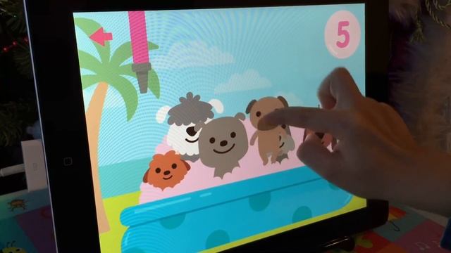 Играем на iPad в новую игру от Sago Mini Детский сад для Песиков! New game Sago Mini Puppy preschoo смотреть онлайн