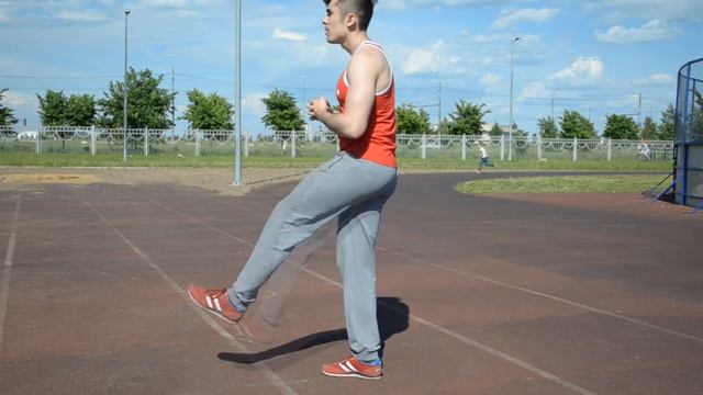 Как похудеть за 21 день (Упражнения) - Мах ногой вперед назад смотреть онлайн