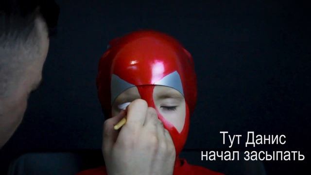 #deadpool #дедпул Рисуем Дедпула на лице! Draw Deadpool on face! смотреть онлайн