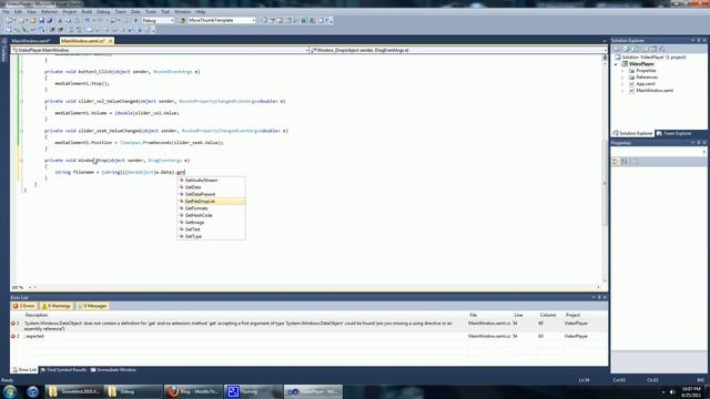 Tutorial: Simple video player using WPF/C# смотреть онлайн