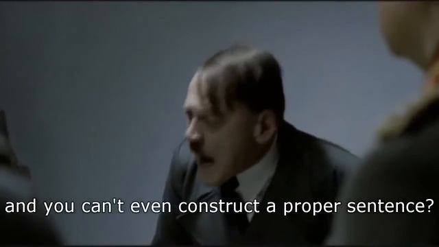 Hitler Is A Grammar Nazi