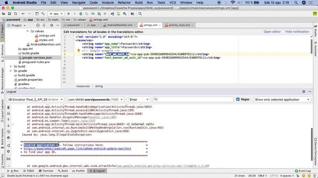 The Google Mobile Ads SDK was initialized incorrectly 2019 смотреть онлайн