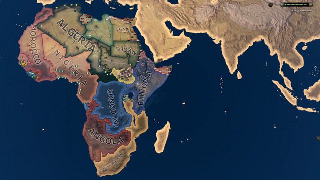 African Battle Royale [MODERN] | Millenium Dawn Timelapse смотреть онлайн