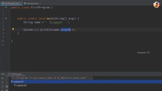 Strings in Java [Tamil] | Java String methods смотреть онлайн