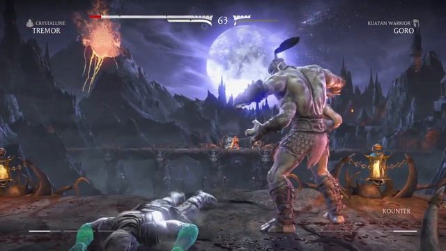 MORTAL KOMBAT X - TREMOR VS GORO смотреть онлайн