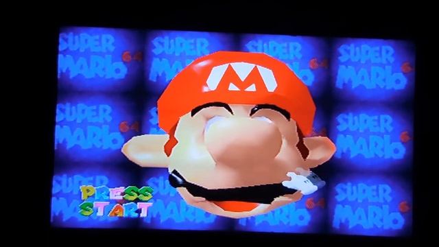 Super Mario 64 - Messing With Mario's Face смотреть онлайн
