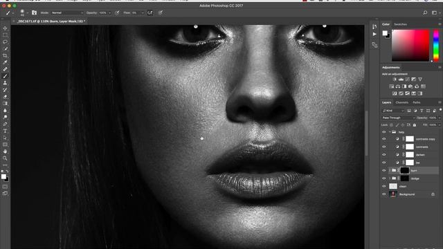 Professional Retouching Timelapse смотреть онлайн