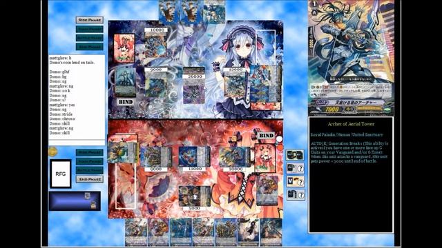 Team K4RD_F on Cardfight Area! Domo(Gear Chronicle) vs Royal Paladin(Altmile Stride) смотреть онлайн