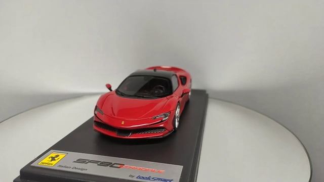 Ferrari SF90 Stradale , model car 1/43, LookSmart смотреть онлайн