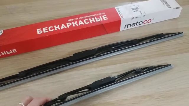 Бескаркасные щетки в зиму (Metaco) ч.1