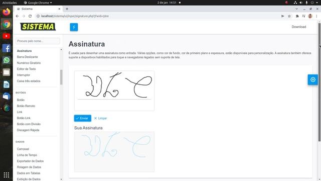 Assinatura rublica com javascript PHP e MySQL смотреть онлайн