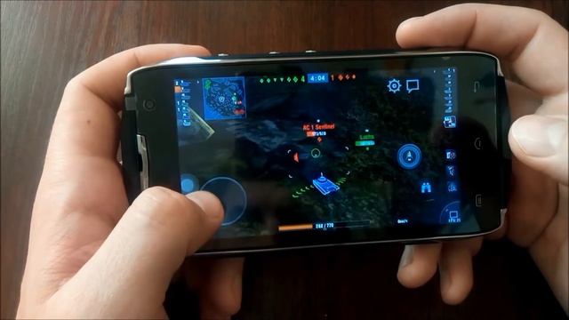 Играем в WOT Blitz на Doogee T5 FPS и нагрев смотреть онлайн