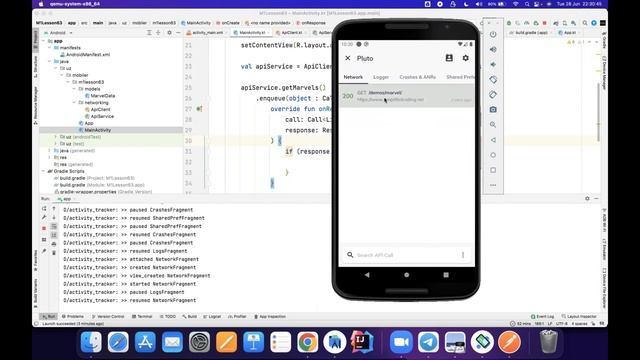 62. Retrofit in Android (Android dasturlash darslari) смотреть онлайн