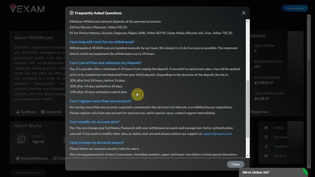 "Vexam" - инвестиционную копилку заказывали? Страхуем на 1000$ смотреть онлайн