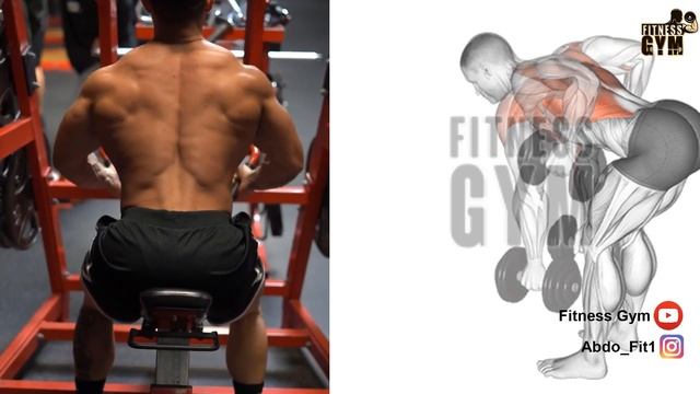 Full Exercise Back for GIT Wide Back | Best Back Workout تمارين الظهر смотреть онлайн