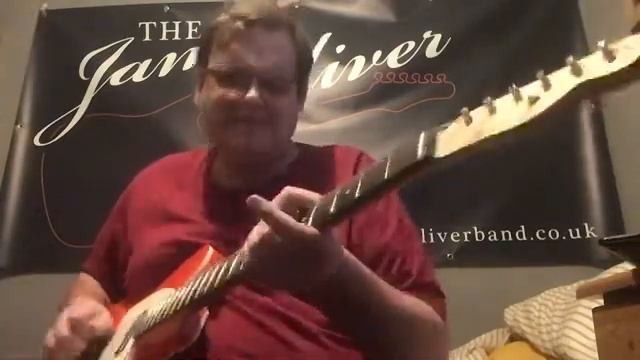 Dearnaley guitars taff delta telecaster custom guitar review and demo by James Oliver Made in wales