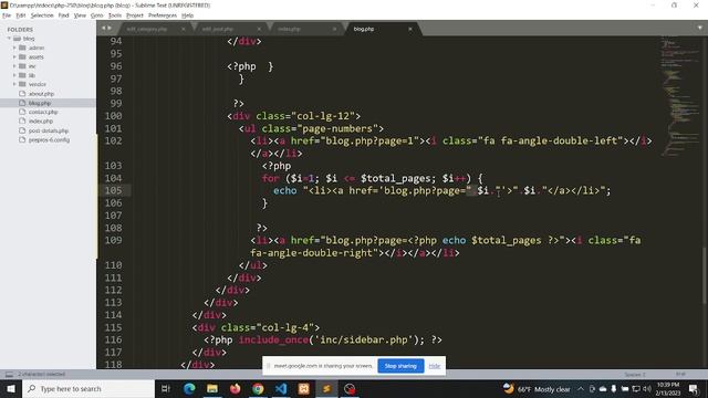 final class pagination | Learn PHP Blog Website смотреть онлайн
