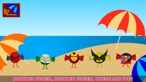 Super Hero AngryBird Finger Family | Finger Family Nursery Rhymes for Kids