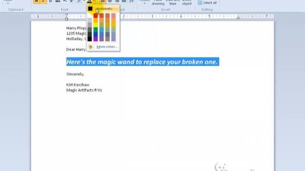 Windows 7: Formatting Text In WordPad