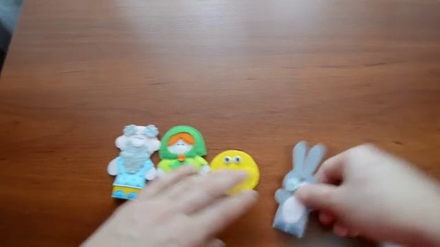 Пальчиковый театр ручной работы на 4 сказки от творческой мастерской Leleko