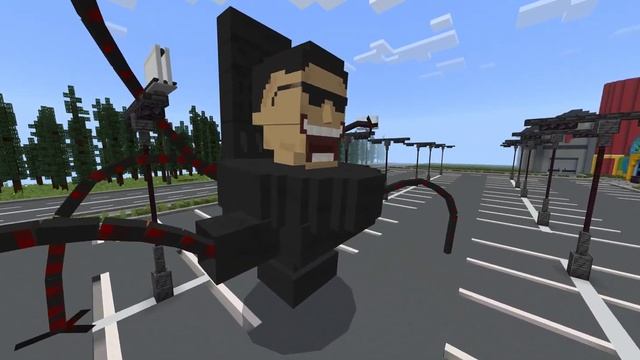 [All Character] Realistic Skibidi Toilet Addon in Minecraft смотреть онлайн