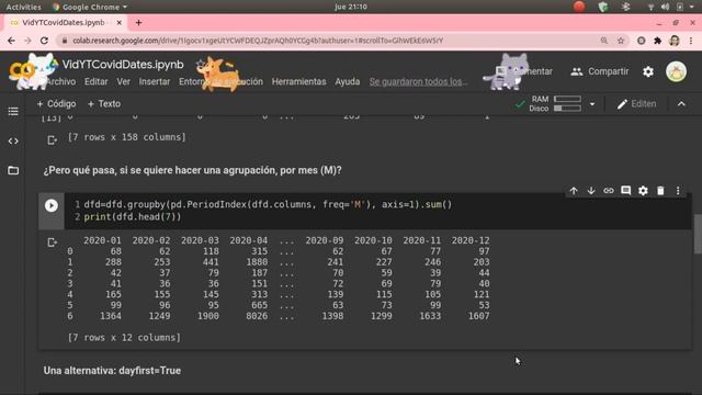 ? ¿Cómo agrupar por fechas en un dataframe? | Ventas: suma |Pandas | Python смотреть онлайн