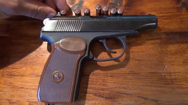 Пистолет ИЖ-79-9Т Макарыч. Травматика