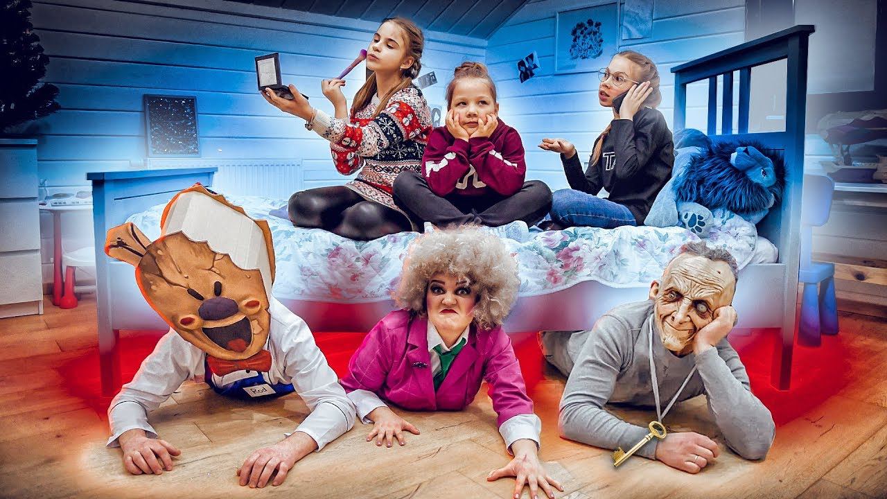 ИГРАЕМ В ПРЯТКИ СО ЗЛОДЕЯМИ! смотреть онлайн