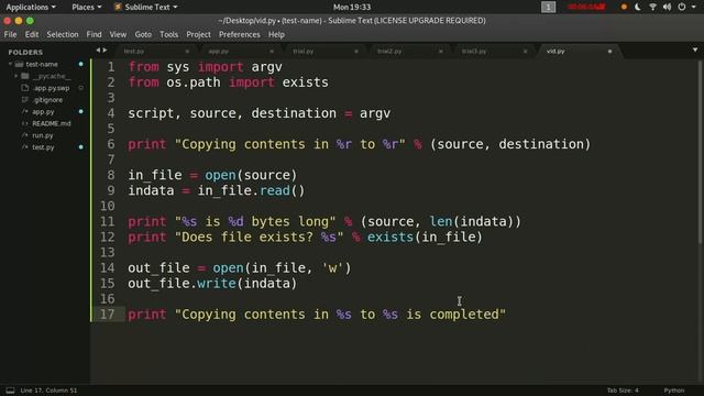 Simple Python - reading and writing files in python(Global Code Summer Camp 2019 inspired me) pt 1 смотреть онлайн