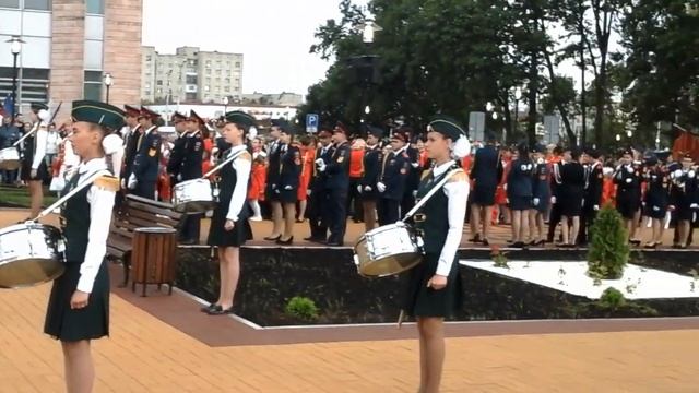 Сухой фонтан перед Кадетским корпусом в Чебоксарах #таванен смотреть онлайн