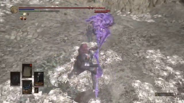 DARK SOULs 3 pro tip, roll away from the mad king crucifix смотреть онлайн