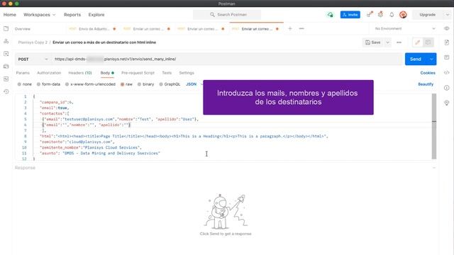 Cómo enviar un correo a varios destinatarios con html inline en Postman смотреть онлайн