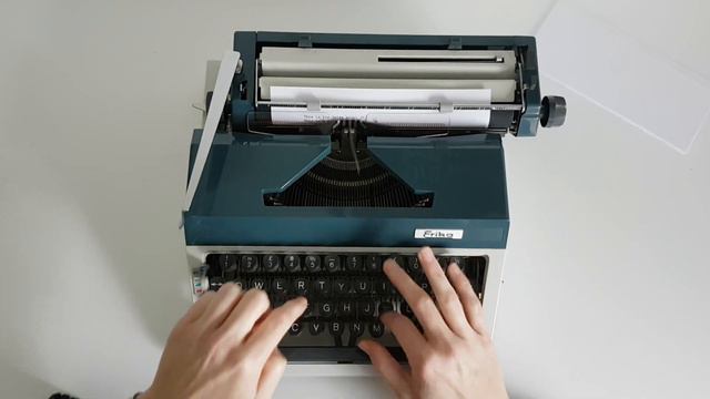Tony's Typewriters - Erika model 30 смотреть онлайн