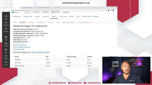 Advancing Spark - Understanding the Spark UI смотреть онлайн