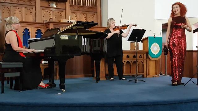Rada Tochalna (voice) Tamara Vasilevitsky (piano) "Ochi chernye" смотреть онлайн