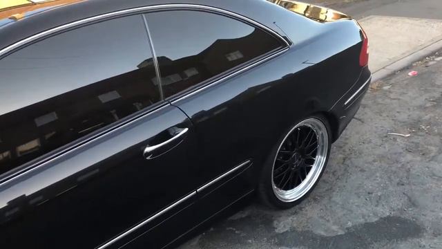 2004 MERCEDES CLK 320 ELEGANCE AUTO BLACK AMG смотреть онлайн