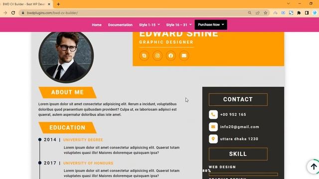 Presenting BWD CV Builder Elementor addon смотреть онлайн