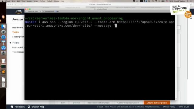 Berlin Buzzwords 2019: Fredrik Vraalsen – Building applications with Serverless Framework ... смотреть онлайн