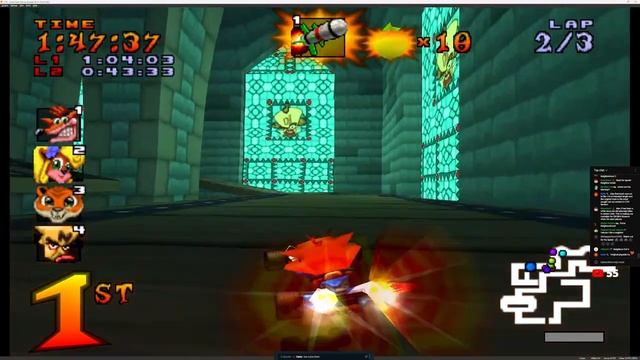Easiest Mario Kart of All Time | Crash Team Racing (PS1) Livestream смотреть онлайн
