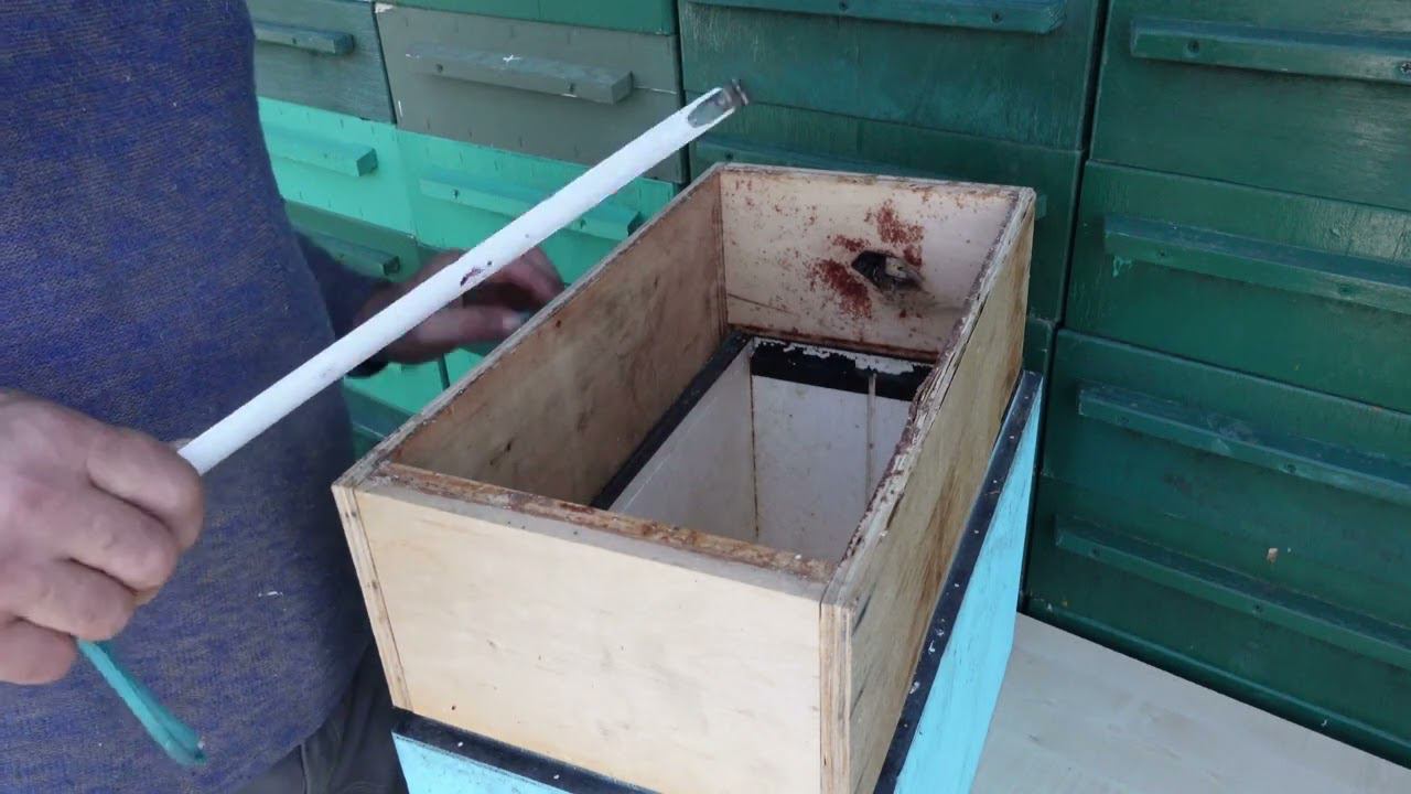 обзор 145 корпуса для 6-ти рамочника и днища на 230 корпус, в деталях смотреть онлайн