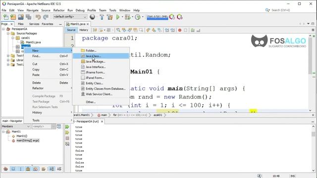 GA001: Tutorial Membangkitkan Bilangan Random di java смотреть онлайн