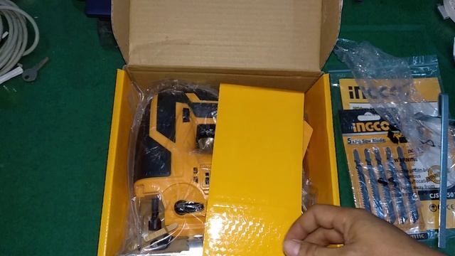 Unboxing Ingco Cordless Jigsaw 20V CJSLI8501