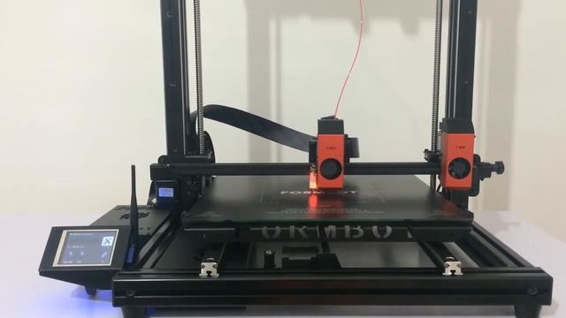 Formbot T-Rex 2 Large Format 3D Printer - BLTouch Auto leveling Mechanism in action смотреть онлайн