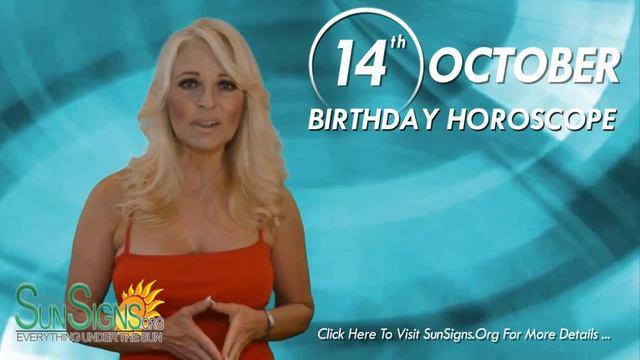 October 14th Zodiac Horoscope Birthday Personality - Libra - Part 1 смотреть онлайн