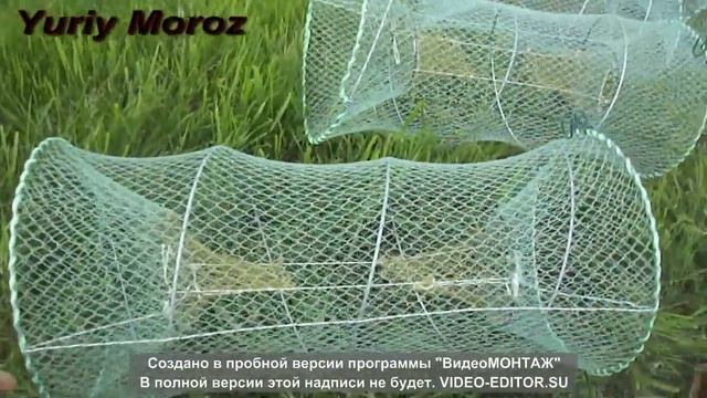 Раколовки для ловли раков 30х60. Полезные советы для рыбаков смотреть онлайн