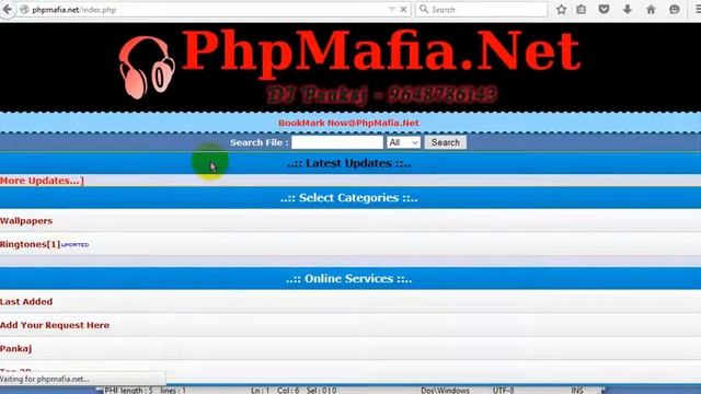 Php Server Wapsite Creating Part 9 смотреть онлайн