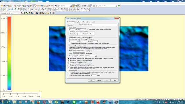 How to Get Exact Contour Line From Google Earth to Autocad by Global Mapper смотреть онлайн